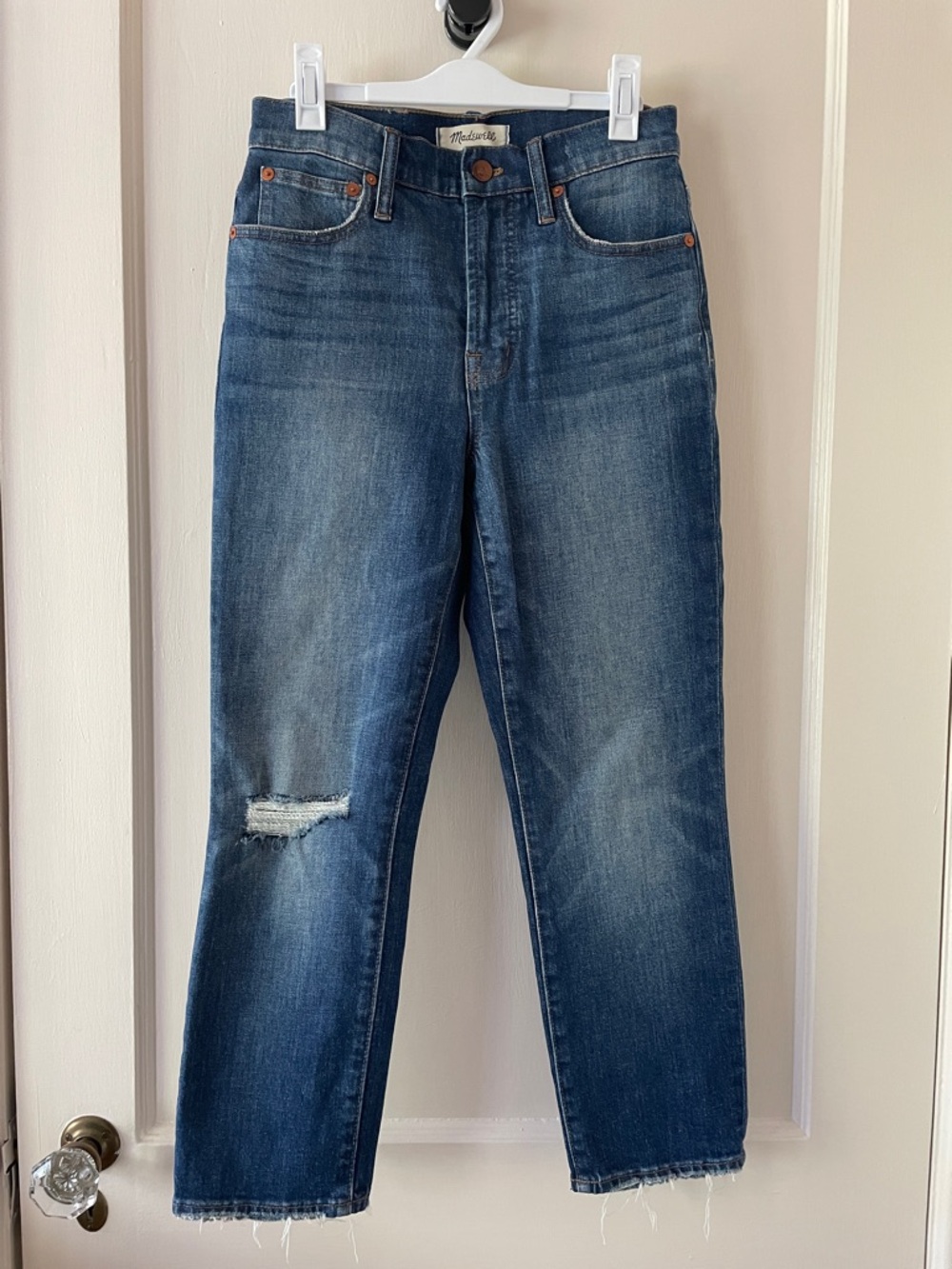 Madewell Petite Perfect Vintage Jean in Bellbrook Wash Size 25P